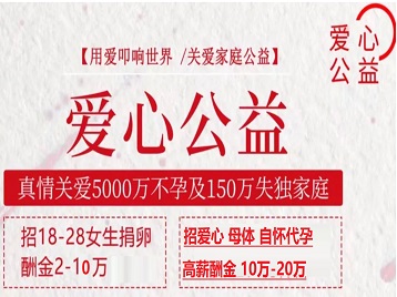 翠屏捐卵助孕生子 爱心志愿者招募